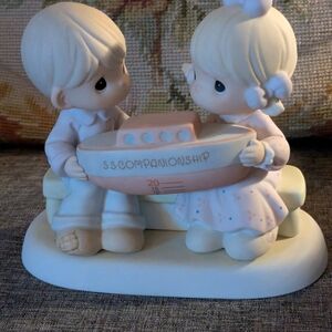 "Companionship Happens In Our Club" Precious Moments Figurine.